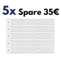 Wiederaufladbare Bewegungsmelder Lampe - Klarwen